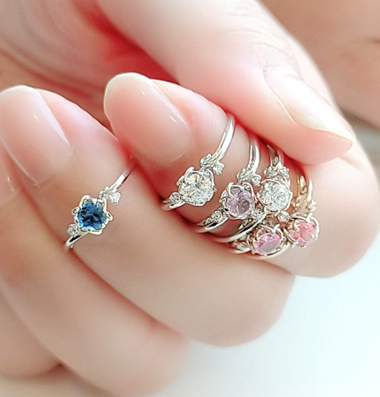 Lotus corde Ring/ ロータス コルデ リング ColorStone