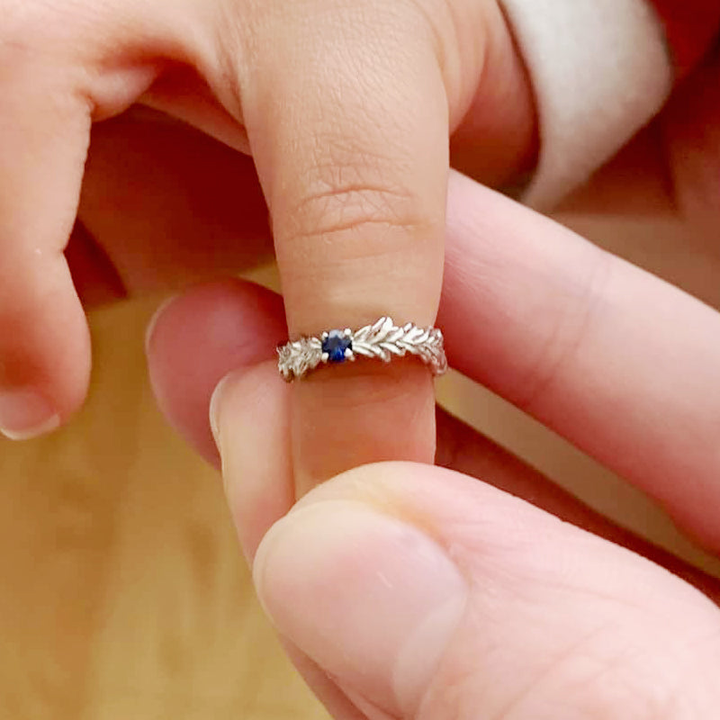 Laurel Baby / 月桂樹 ベビーリング SV【ANN/BA14】