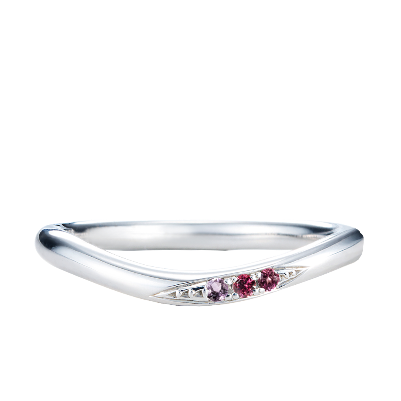 【infini】ファミリーリング V:001S RightSide 3pc(大きいサイズ17~25号)