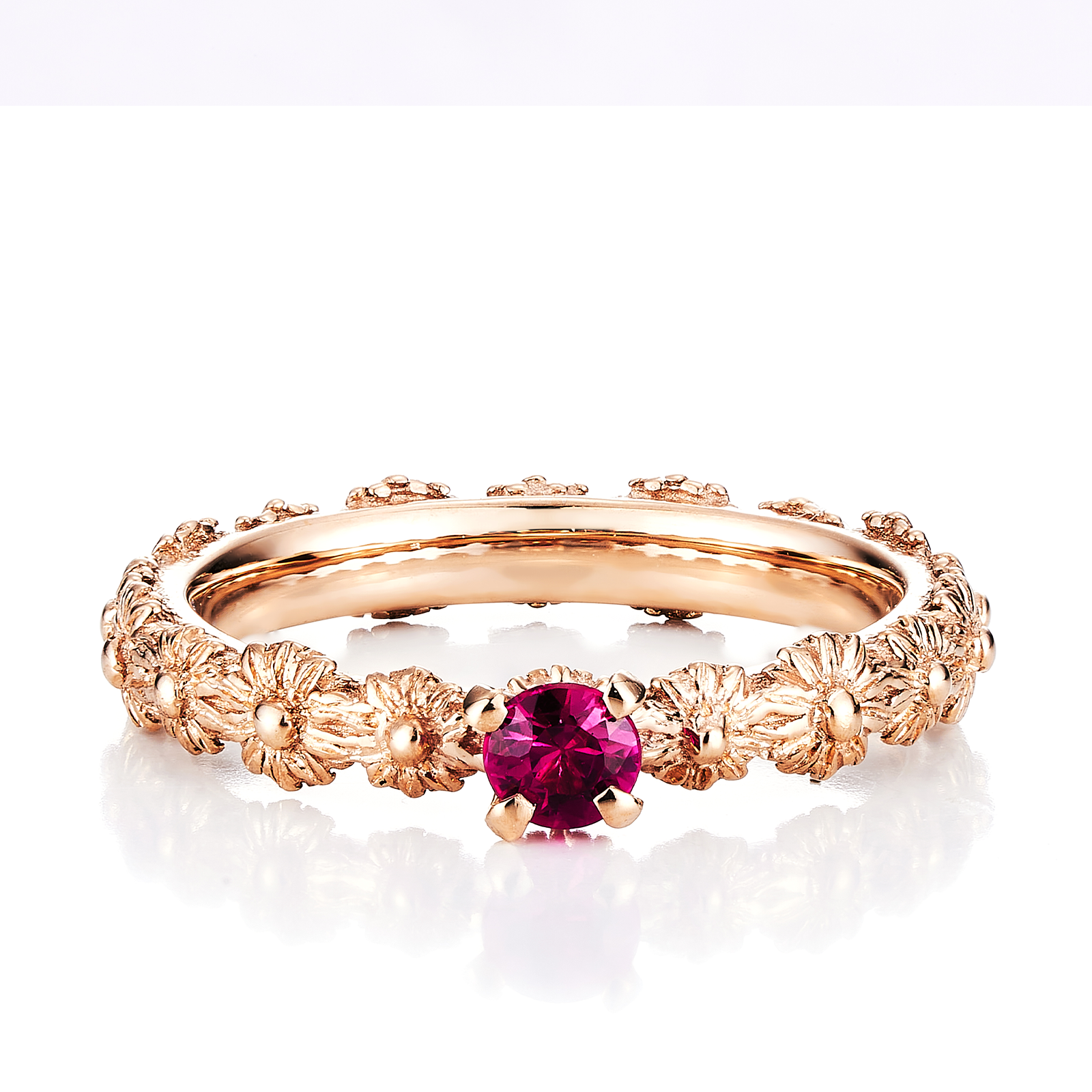 Marguerite Baby / マーガレット ベビーリング Pt【ANN/BA10】