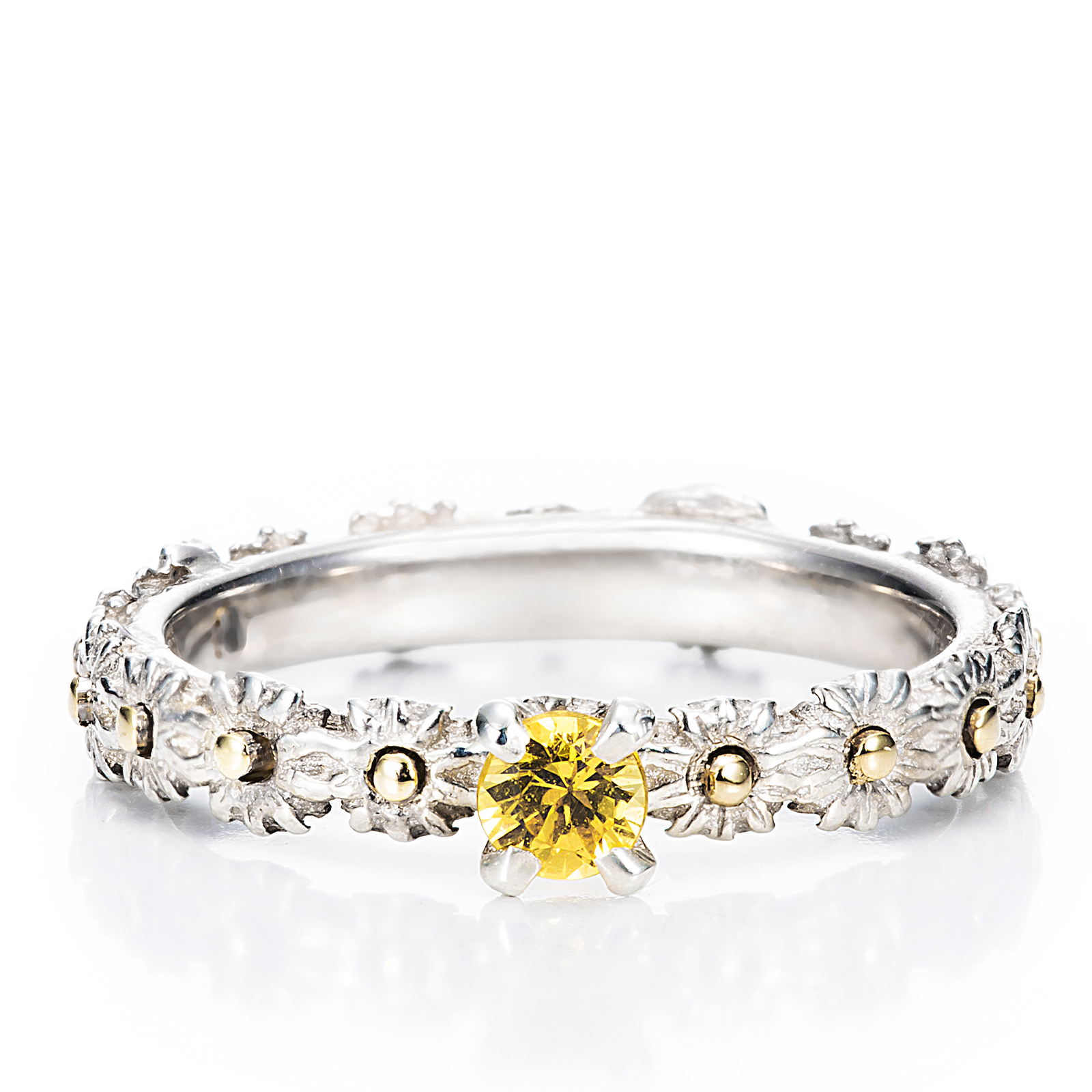 Marguerite Baby / マーガレット ベビーリング Pt【ANN/BA10】