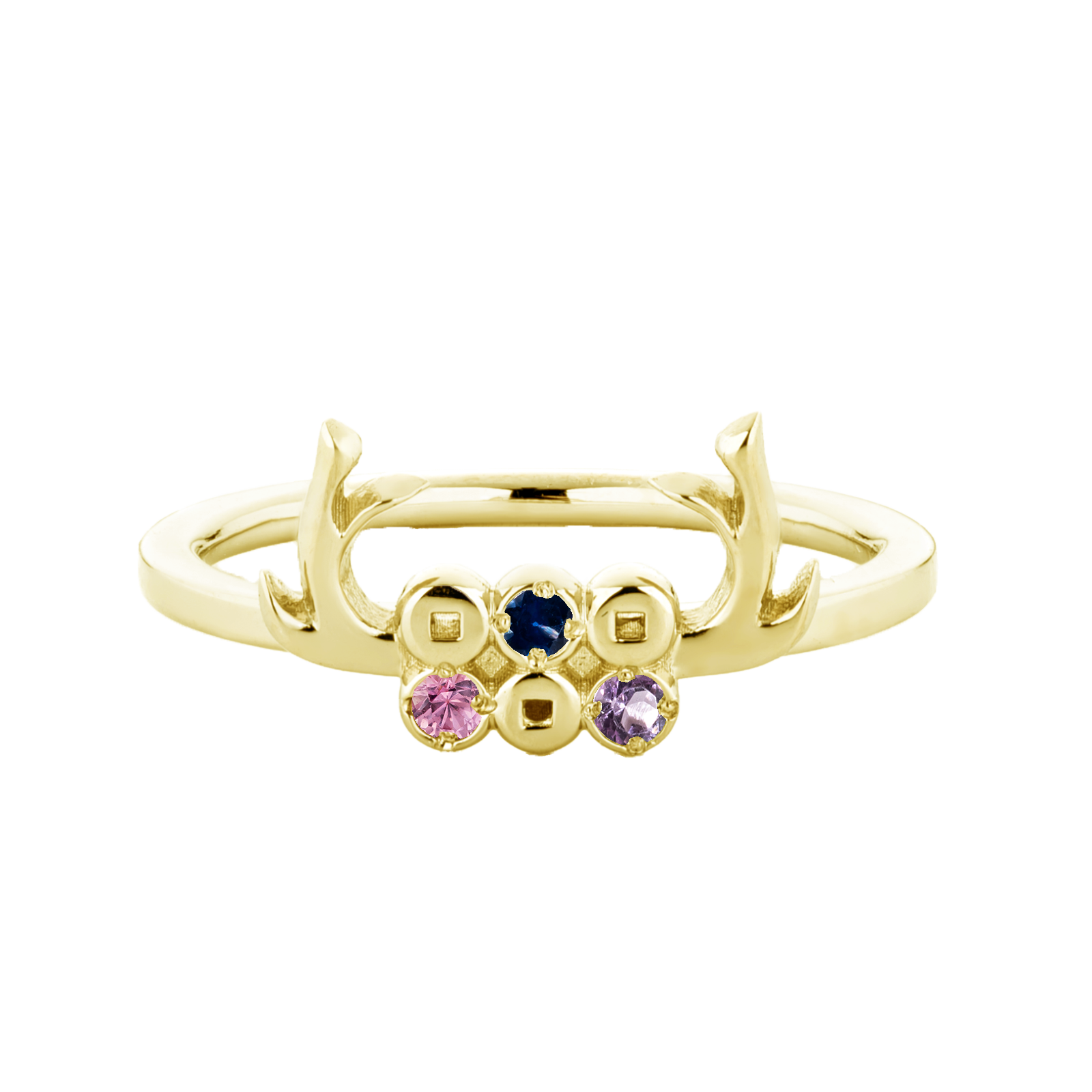 【KidsRing & PinkyRing】YUKIMURA / 幸村 兜キッズリング&ピンキーリング K18