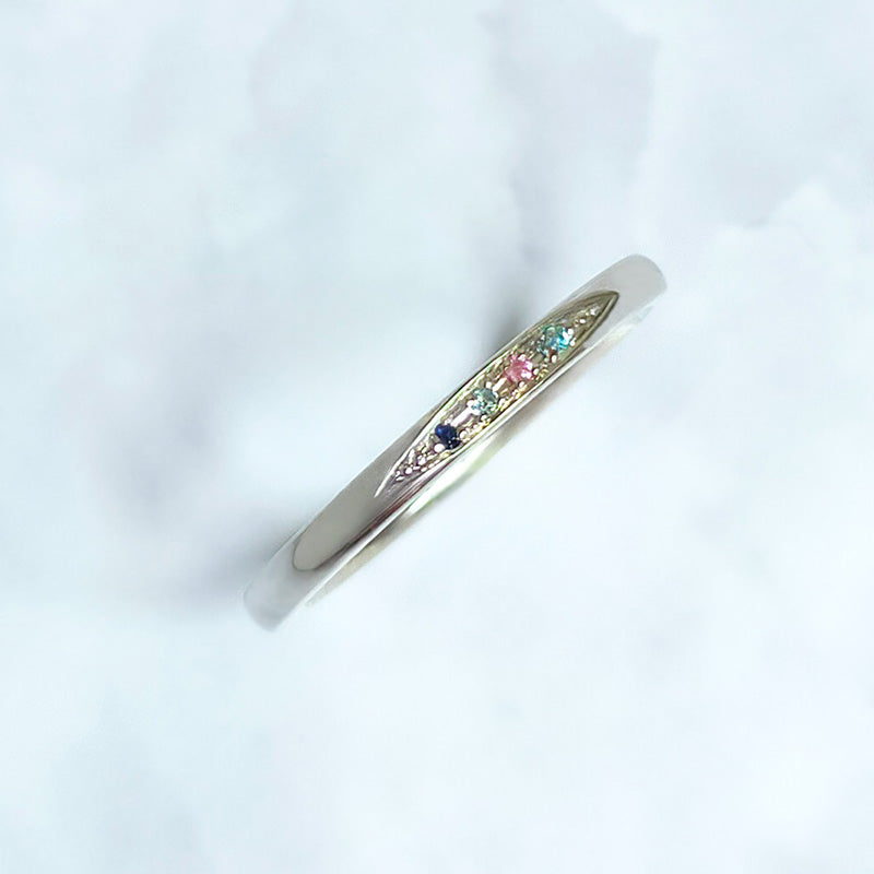 【infini】ファミリーリング B002S 1石