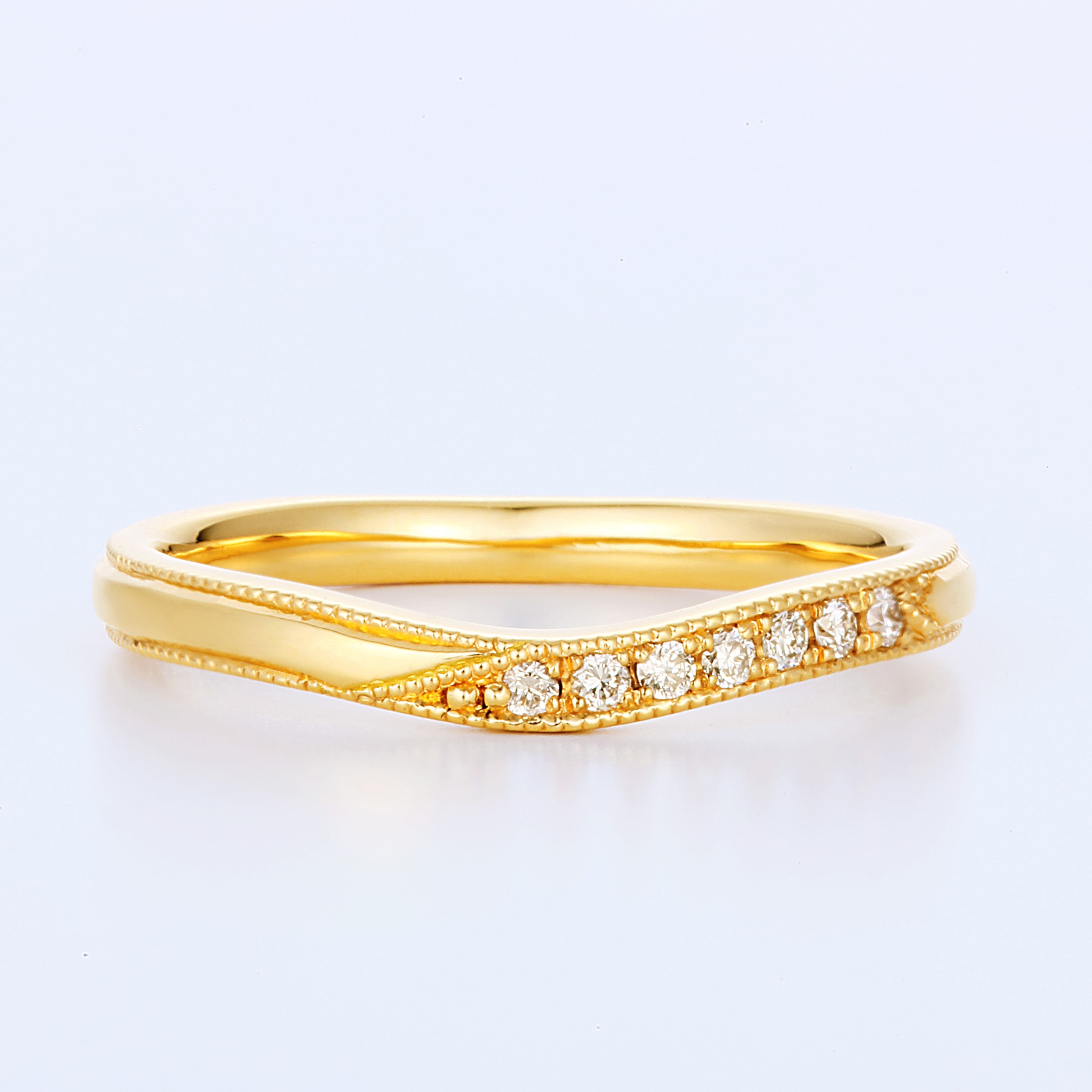 【BBM】ファミリーリング リュバンバンド V7石【BBMR08】