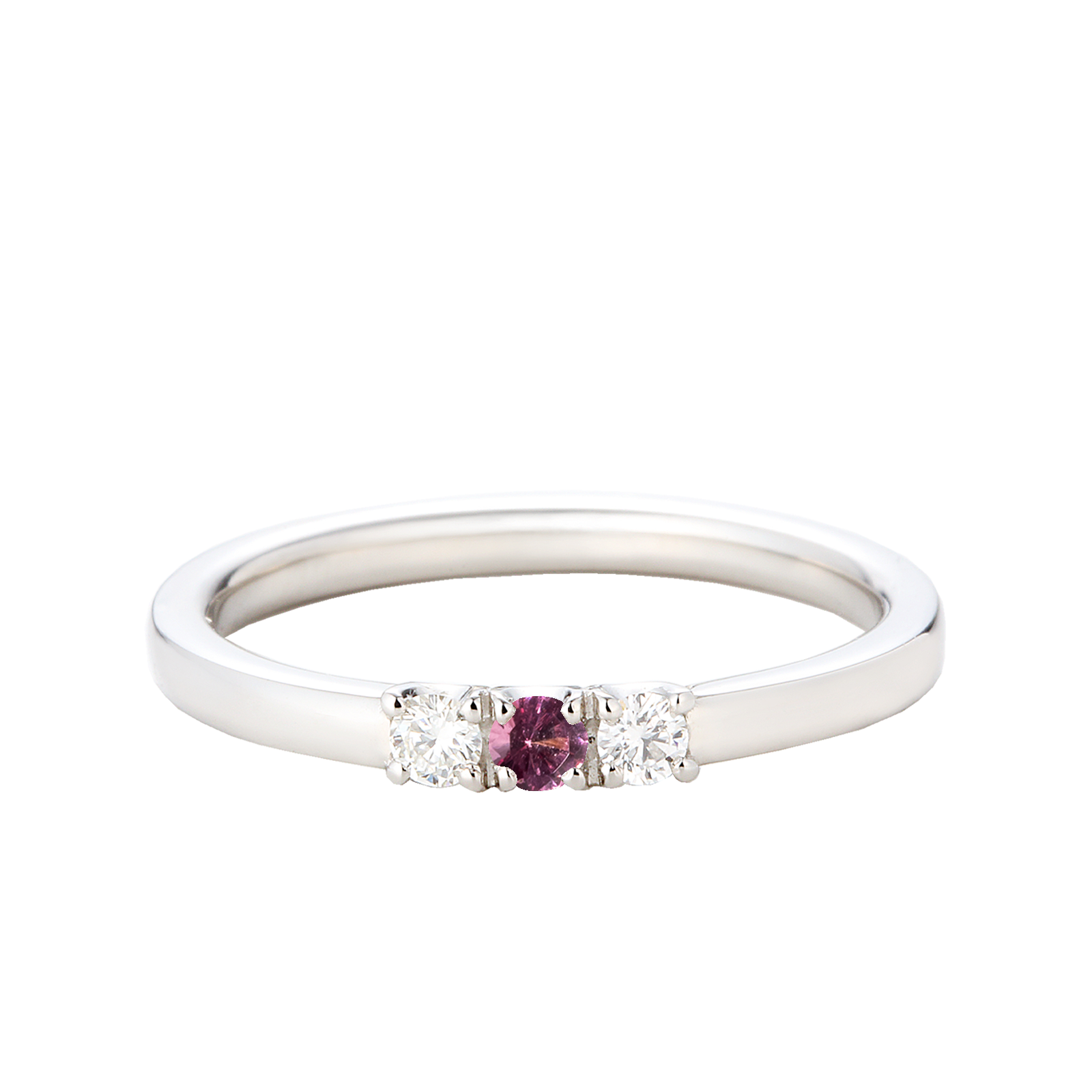 【BBM】爪留めオーダーエタニティーリング 3石 BBMR16