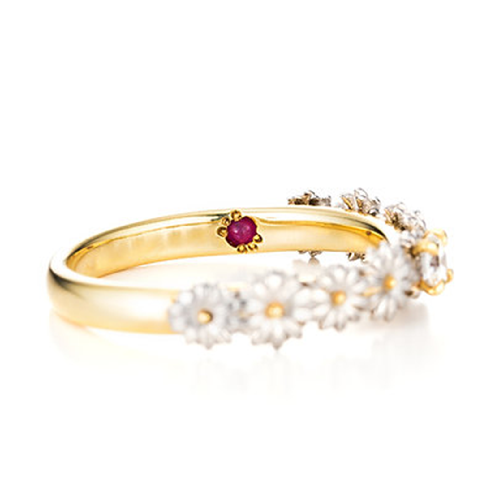 Marguerite Solitaire Ring / マーガレット ソリティアリング BirthdayStone【BOU/D01】