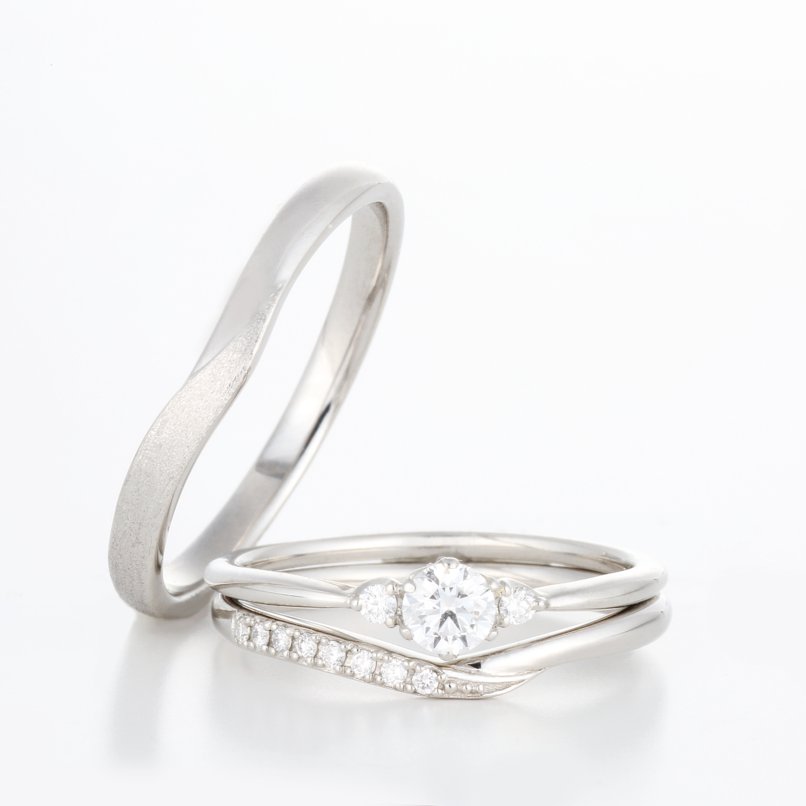 Tulip / チューリップ エンゲージリング【BOU/D07W】