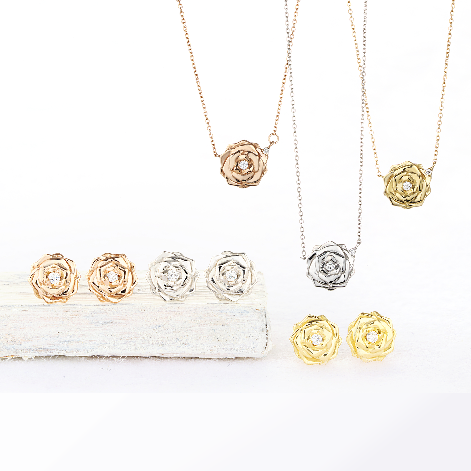 Rose / ローズ ピアス【BOU/PE05】