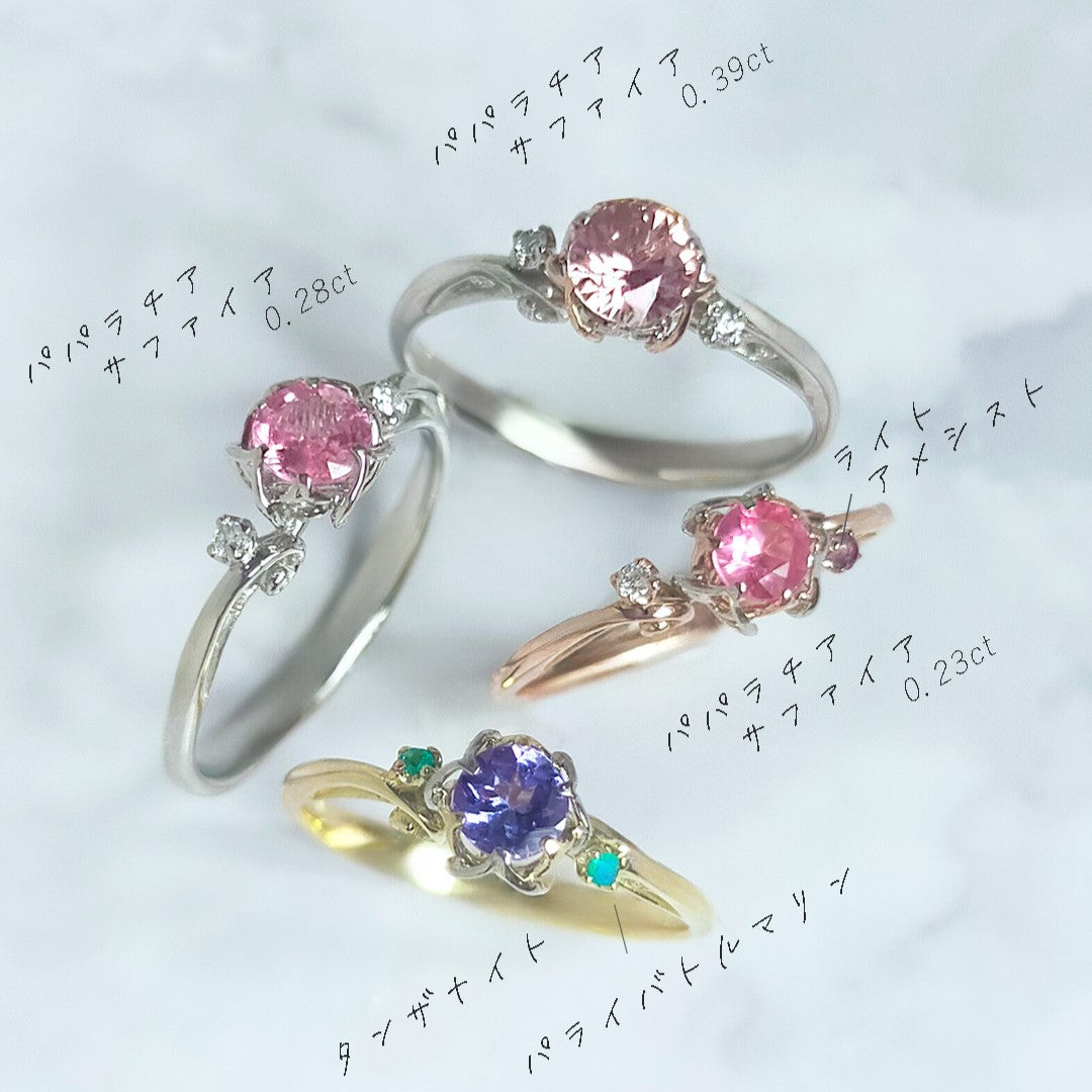 Lotus corde Ring/ ロータス コルデ リング ColorStone