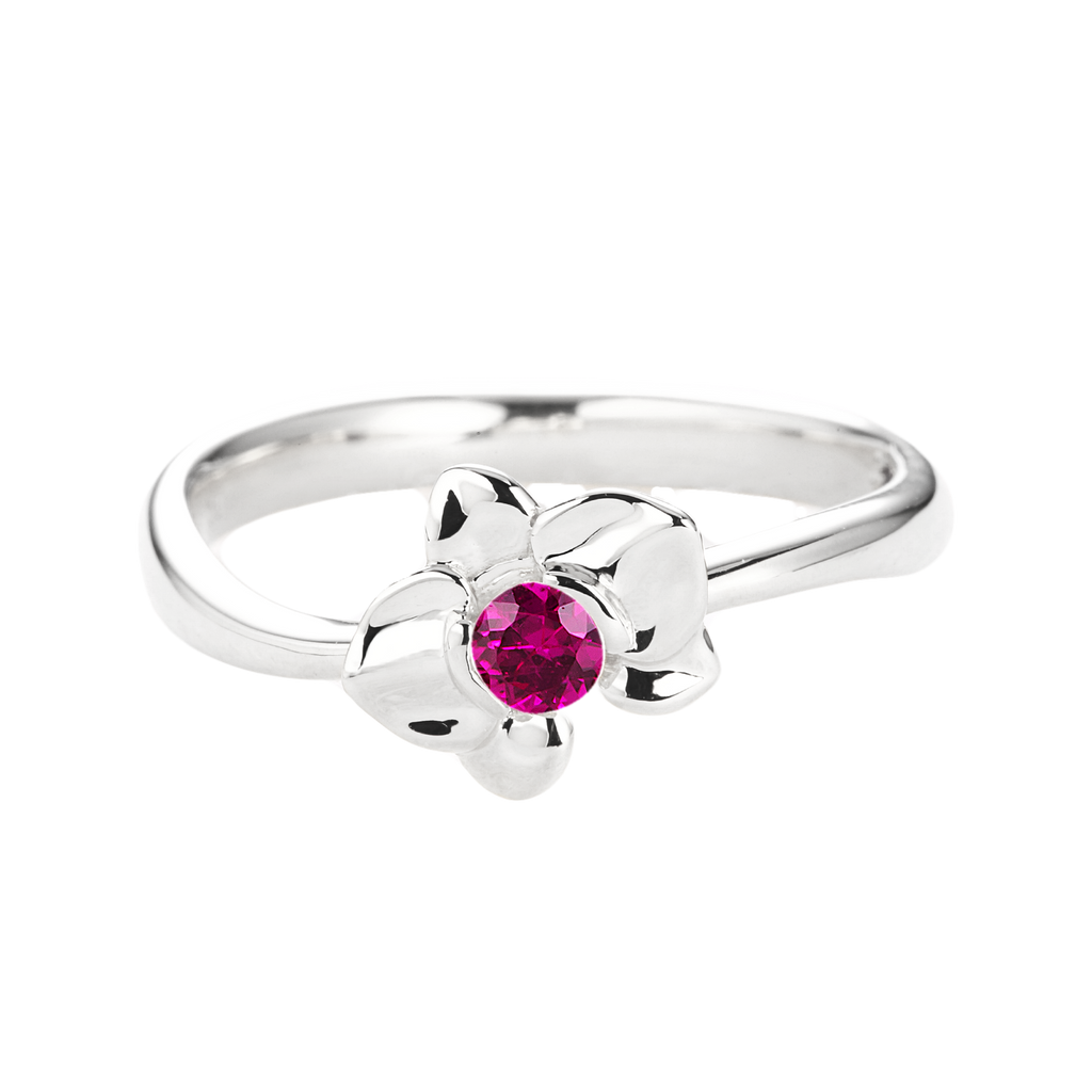 Orchid 胡蝶蘭ソリティアリング | ベルブランシュ - ​BELLE BLANCHE