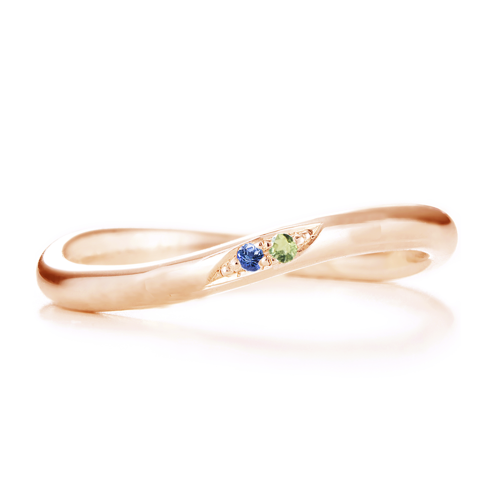 【infini】ファミリーリング S002S 2石