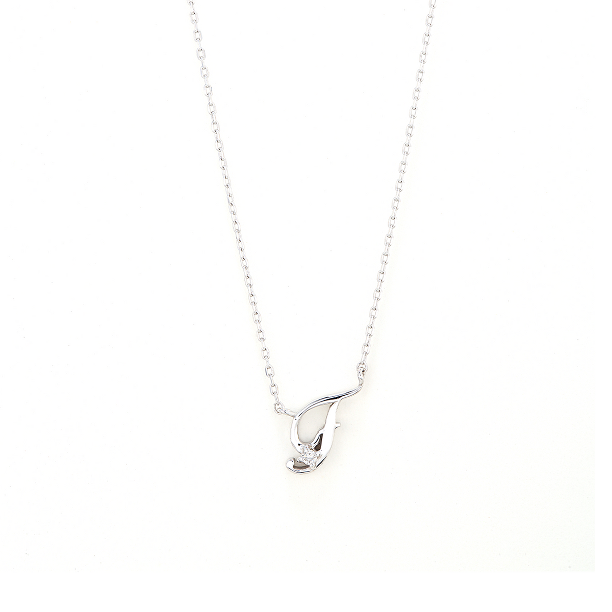 Alison initial necklace F/ アリソンイニシャルネックレスF【SMI/IN02】