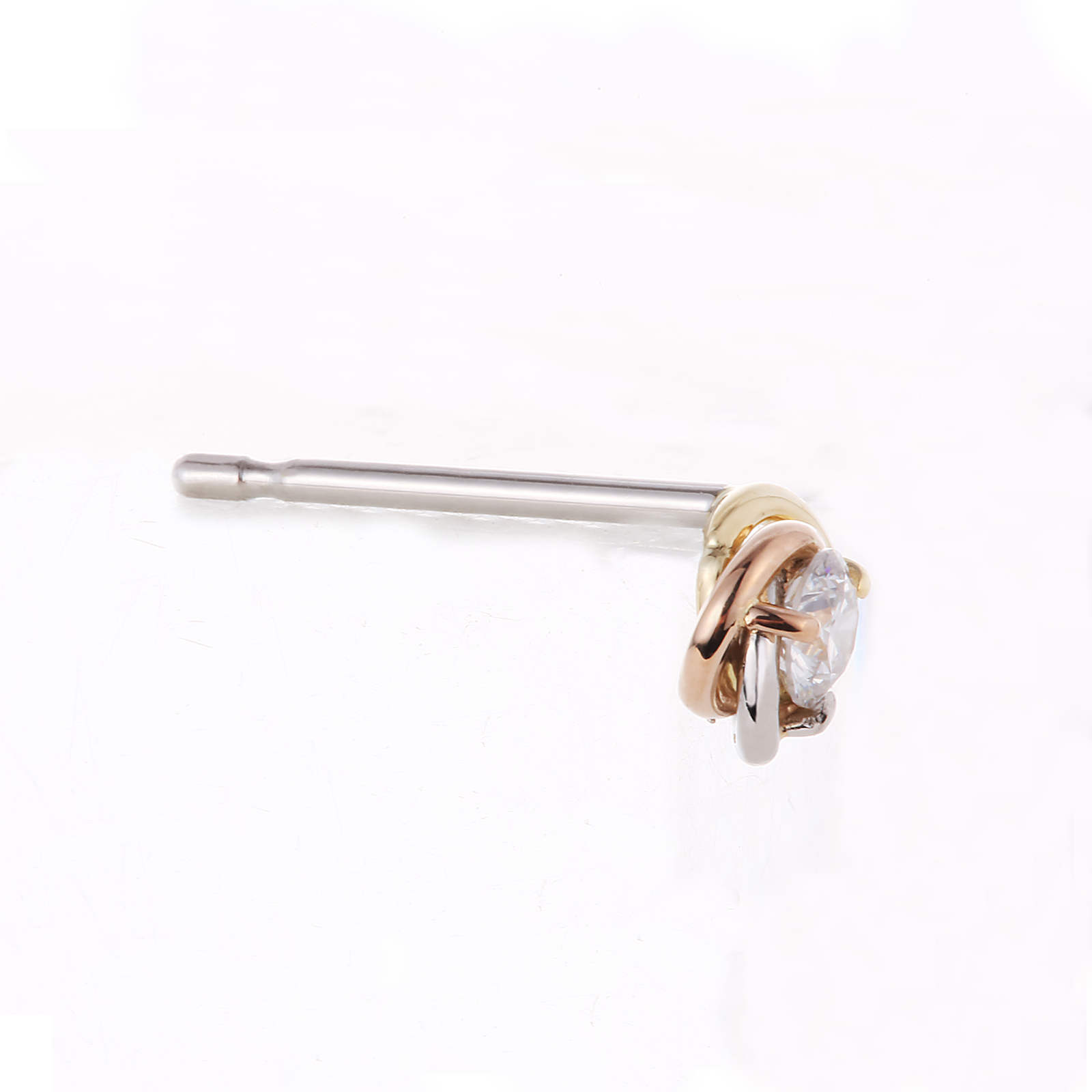 【SOL/PE03】Soleil stud earrings/ ソレイユ スタッドピアス 0.1ct