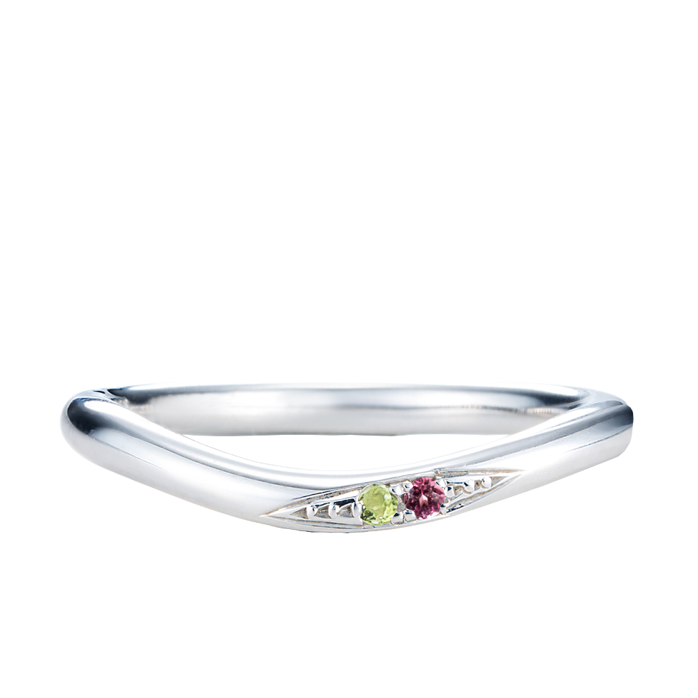 【infini】ファミリーリング V:001S RightSide 2pc(大きいサイズ17~25号)