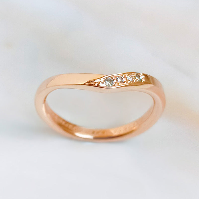 【infini】ファミリーリング V003S 5石