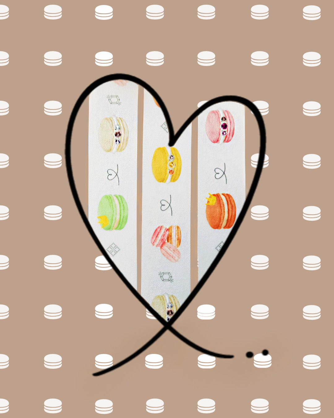 マスキングテープ MACARON×MACARON