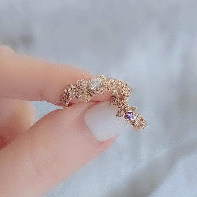 Rose Baby /ローズ ベビーリング SV【ANN/BA12】