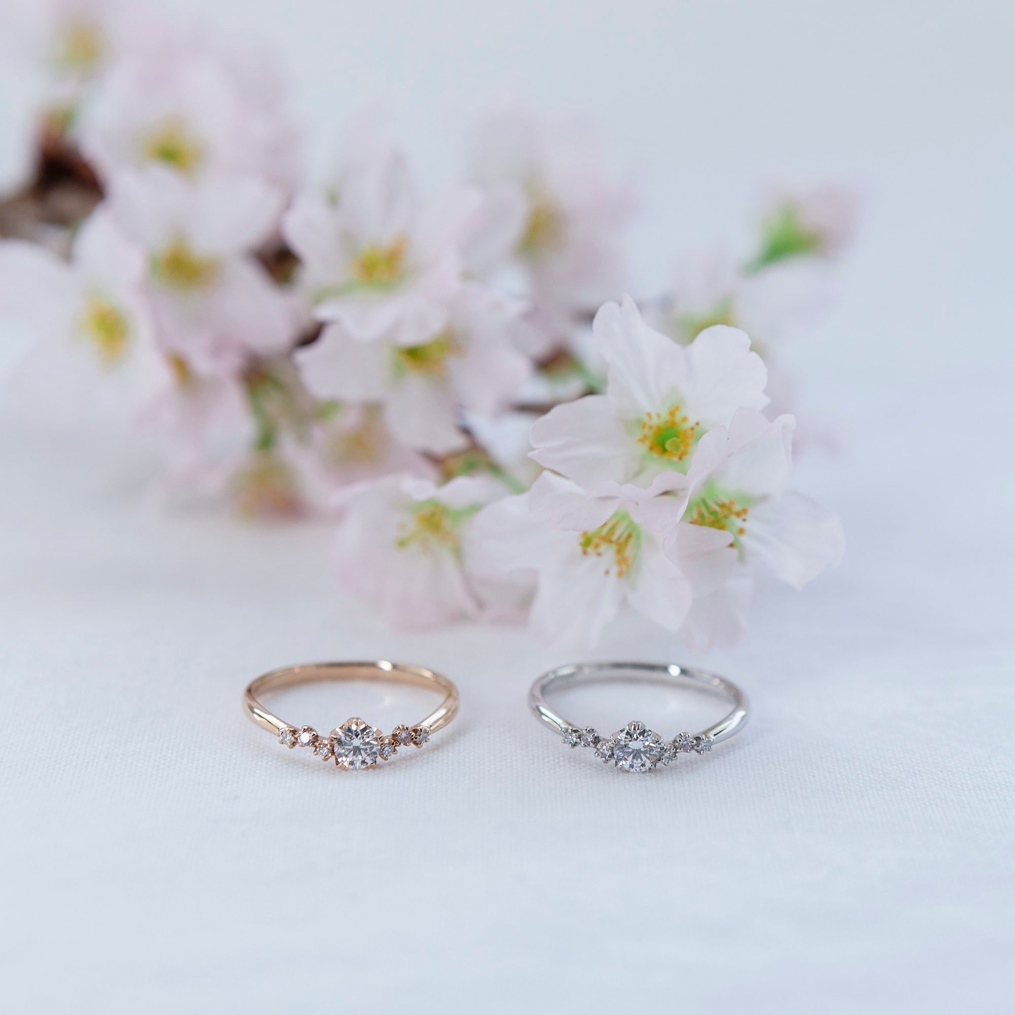 Cherryblossom / チェリーブロッサム エンゲージリング【BOU/D08】