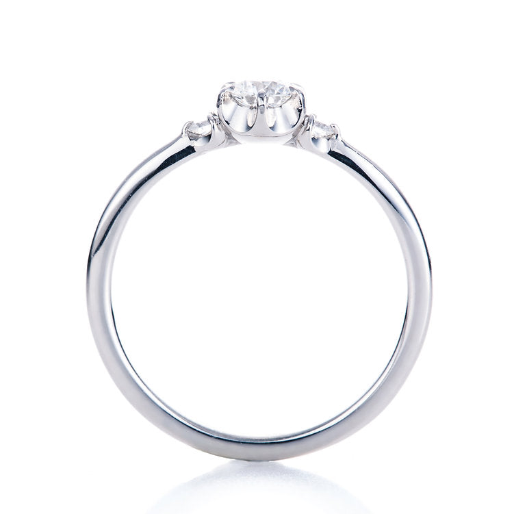 Tulip / チューリップ エンゲージリング【BOU/D07W】