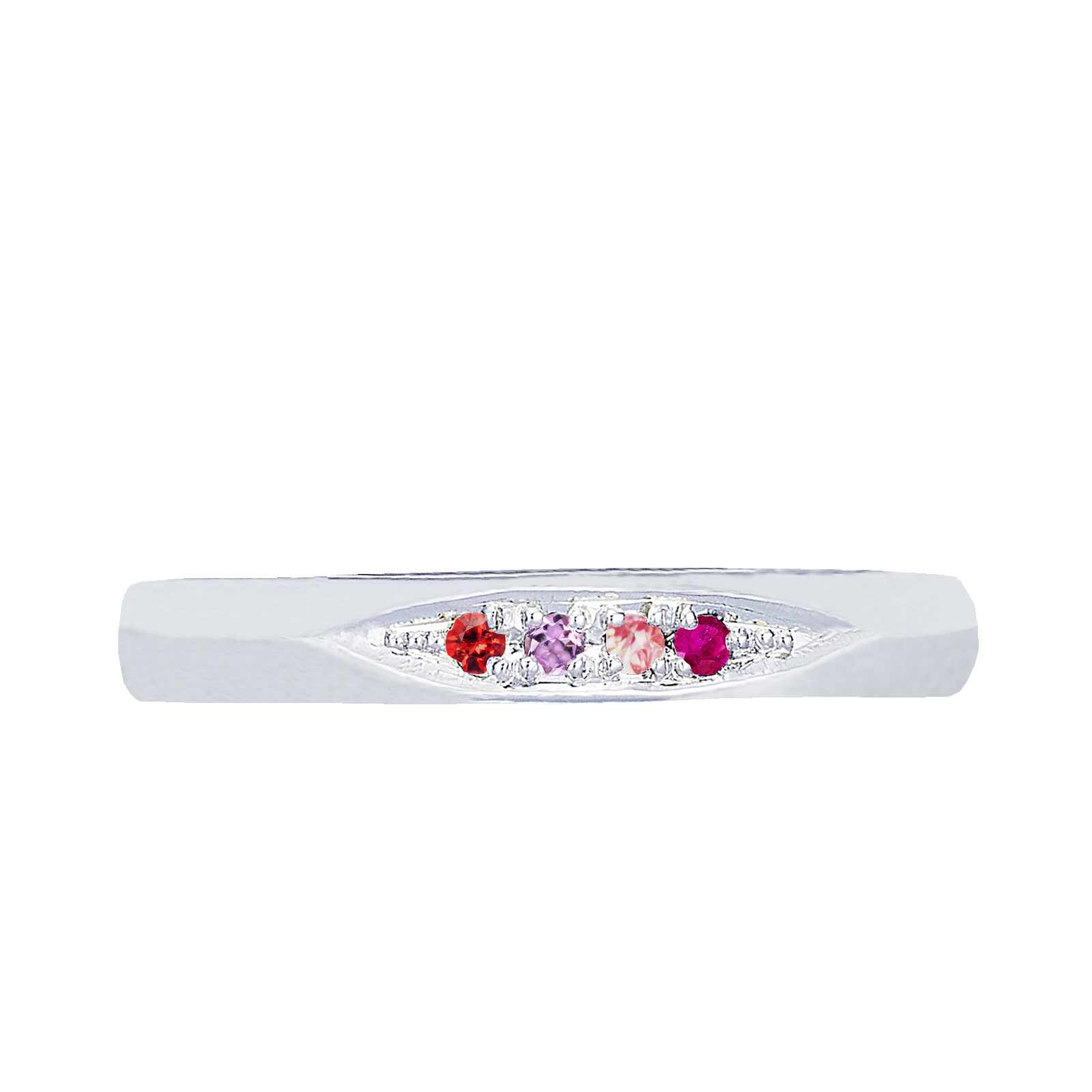 【infini】ファミリーリング B002M 4石