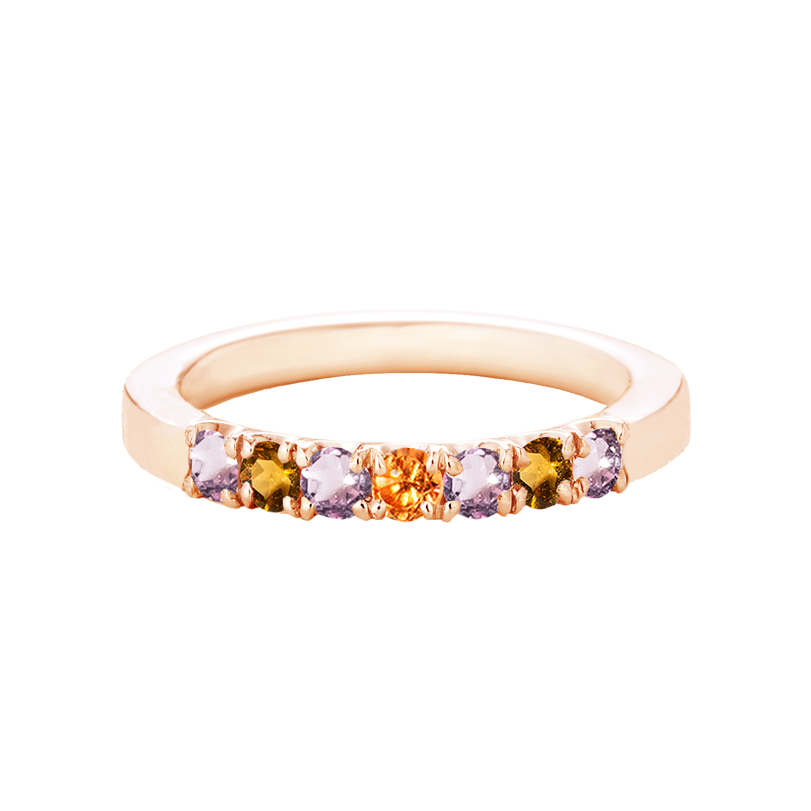 【BBM】爪留めオーダーエタニティーリング  7石　【BBM/R21】