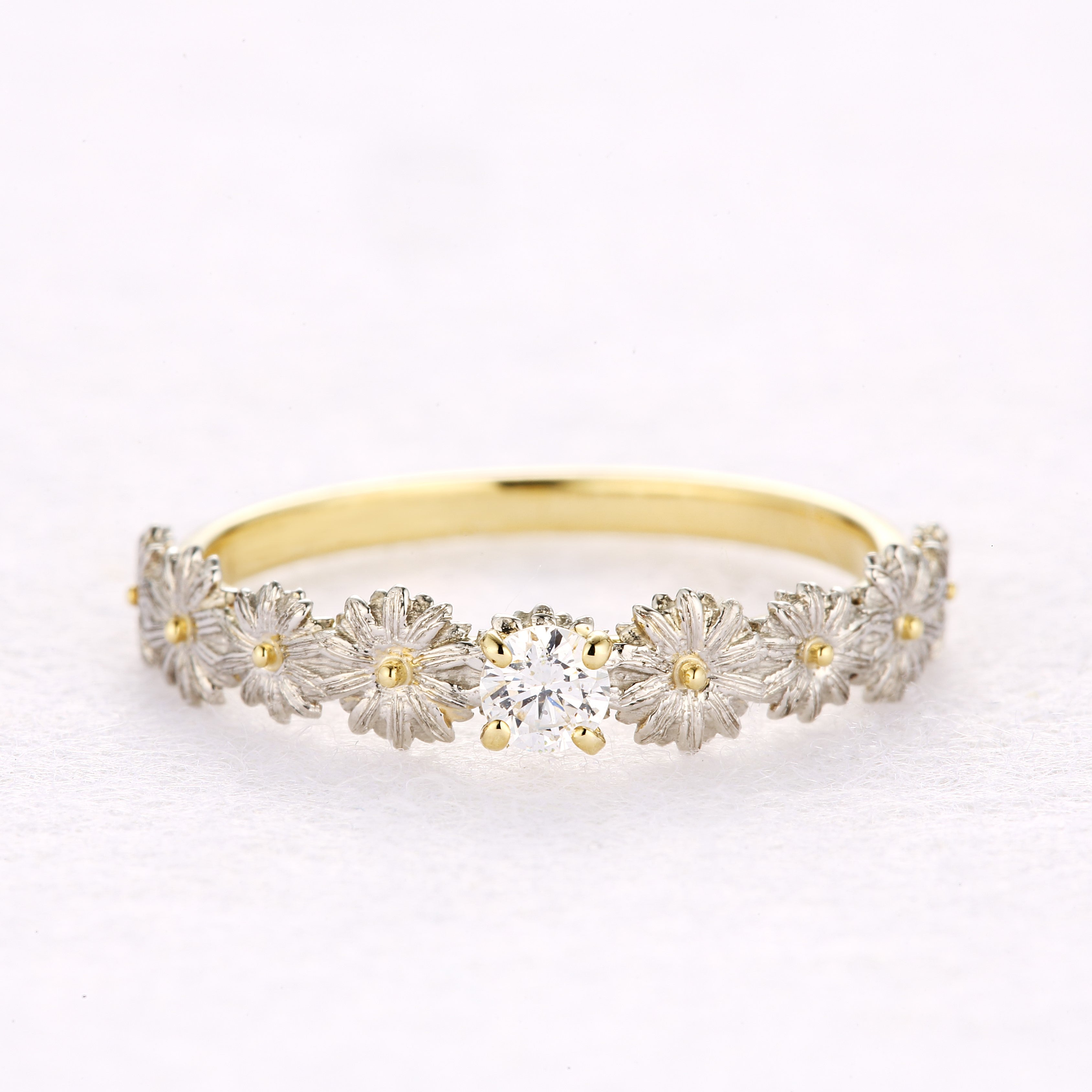 Marguerite Solitaire Ring / マーガレット ソリティアリング　BirthdayStone