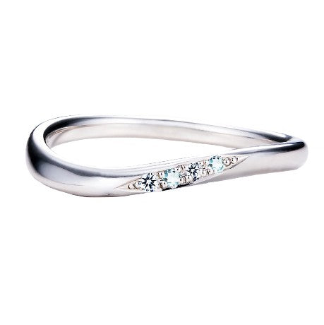 Blue Star / ブルースター マリッジリング familyring （4石）