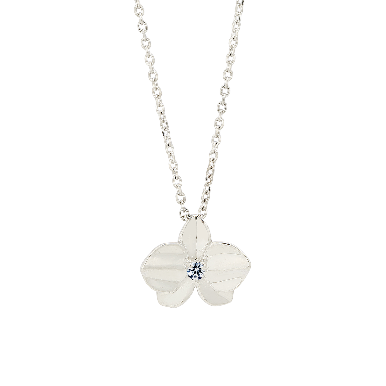 【ブローチ・ネックレス】フランス買い付け＊胡蝶蘭　髪につけても素敵です Orchid / 胡蝶蘭 ネックレス | ベルブランシュ - ​BELLE BLANCHE ORDER