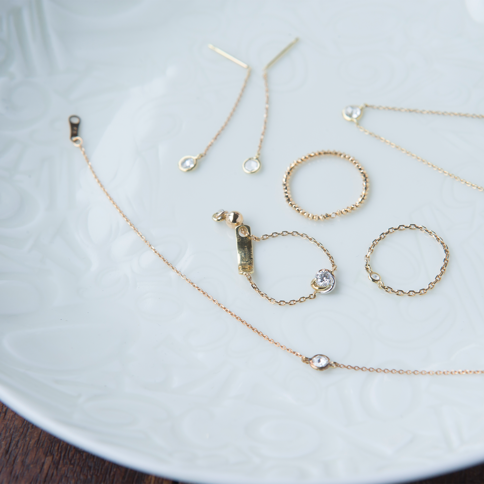 Rose cut diamond/ ローズカットダイヤ【LIN/N04】 【LIN/N05】