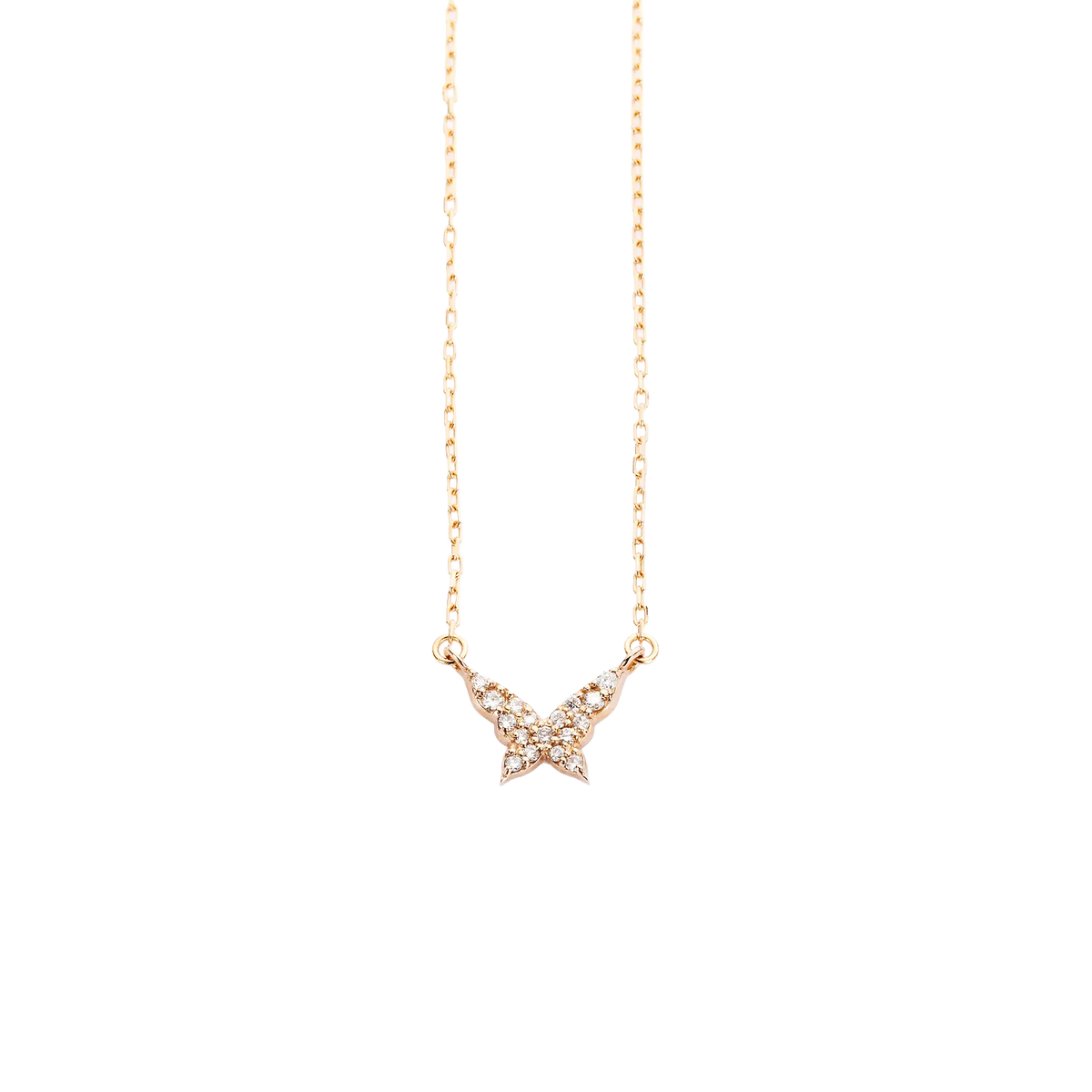 【PPA/N01W】Noir et Blanc petite Papillon/プチパピヨン ネックレス