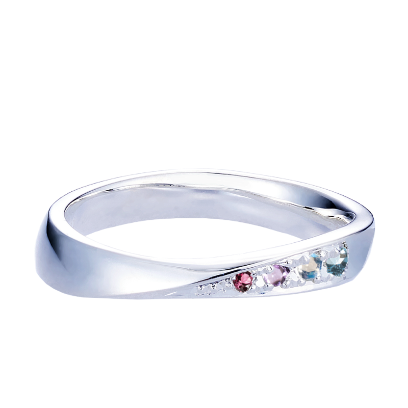 Four Stones：Family Ring - ​BELLE BLANCHE ORDER MADE STORE