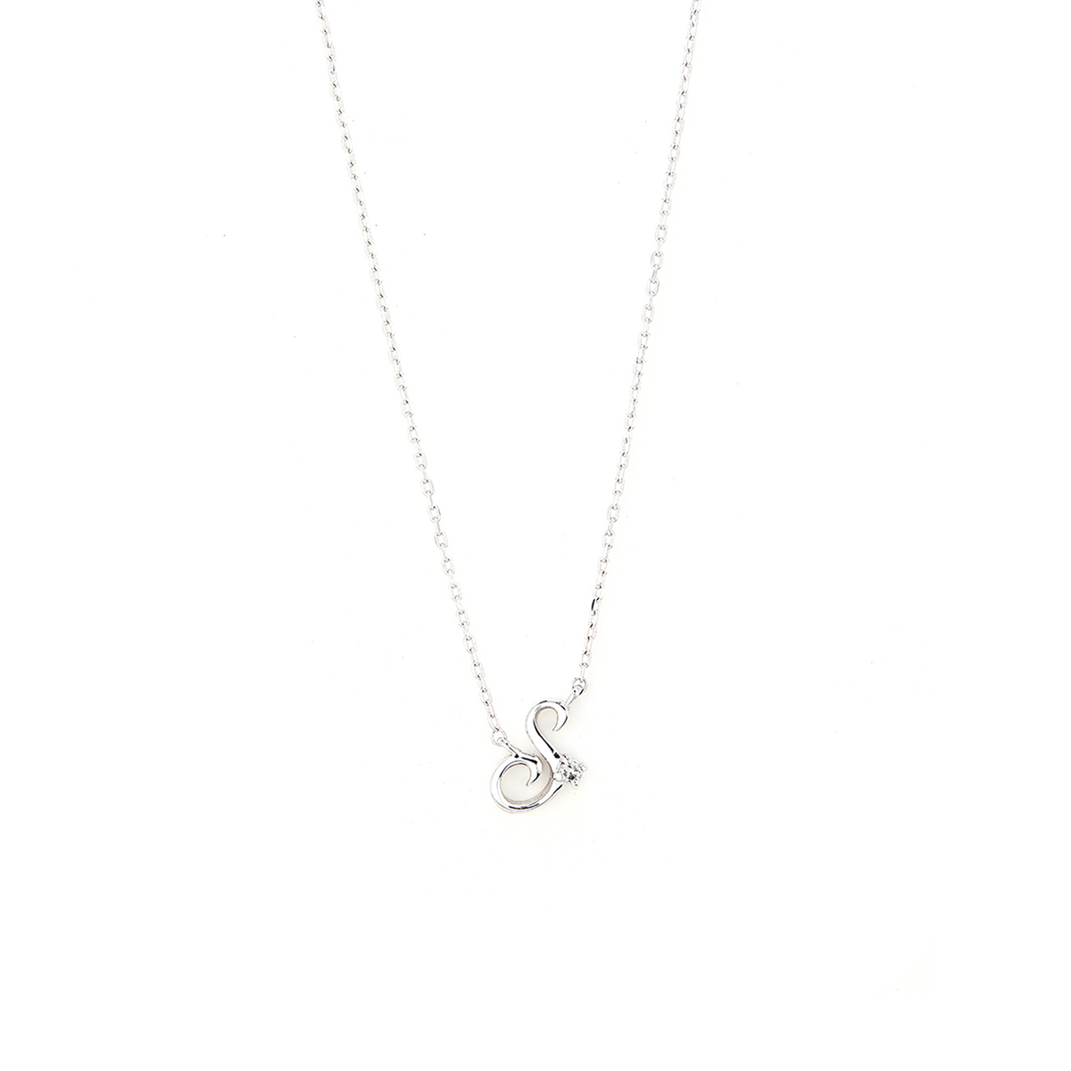 Alison initial necklace S/ アリソンイニシャルネックレスS【SMI/IN02】