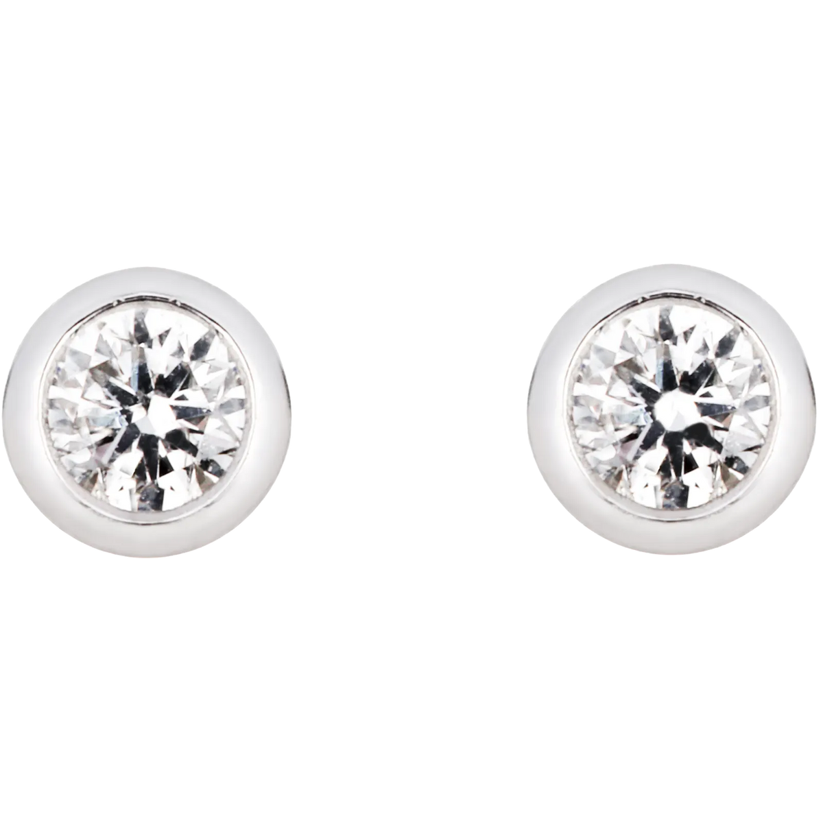 Simple solitaire PE / シンプルソリティアピアス 0.2ct【SMP/PEW02】