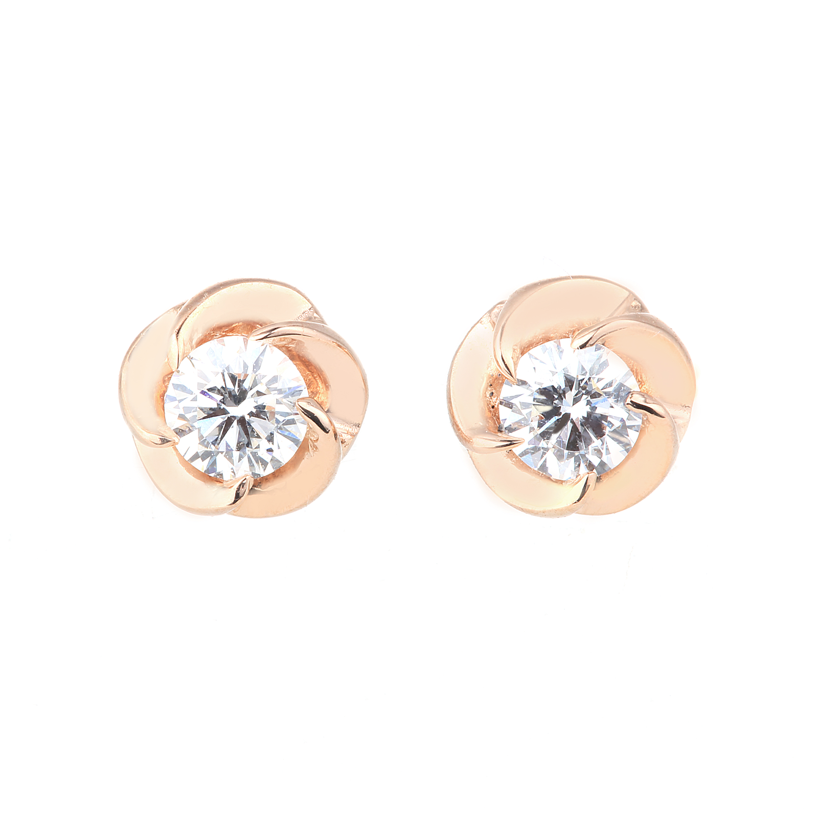 【SOL/PE05】NewSoleil stud earrings/ 新ソレイユ スタッドピアス　0.1ct×2pc